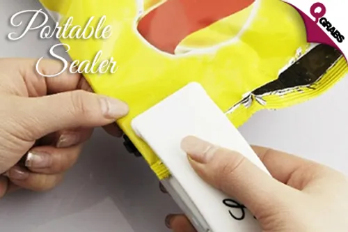 From QR19 Lock in the Flavor & Freshness with a Portable Bag Sealer! (Up to QR70 Value)